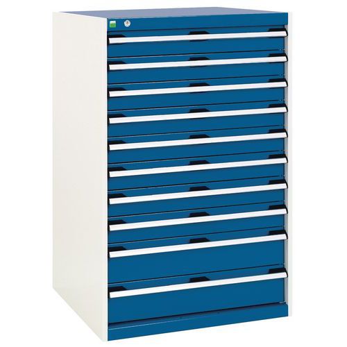 Szafy warsztatowe z szufladami Bott SL-87, wysokość 120 cm