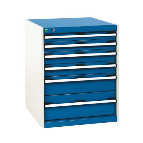 Szafki warsztatowe z szufladami Bott SL-66, wysokość 80 cm