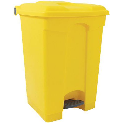 Plastikowe kosze na śmieci Manutan Expert, pojemność 45 l
