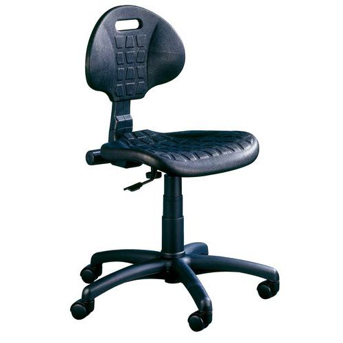 Krzesło robocze Nelson PK z twardymi kółkami