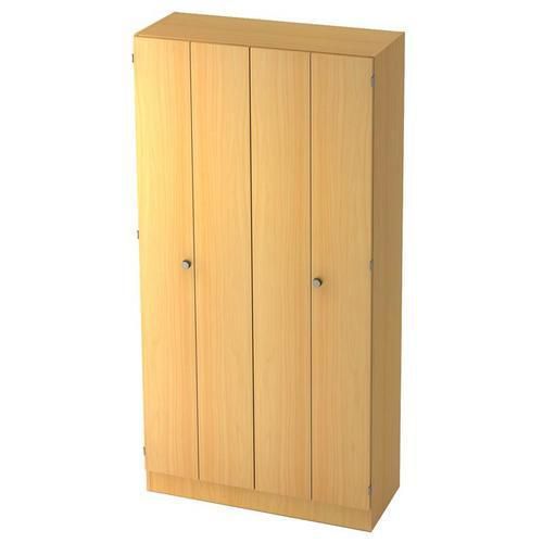 Szafy wysokie, szerokie Nomeris, 200,4 x 100 x 42 cm, z drzwiami Szafy wysokie, szerokie Nomeris, 200,4 x 100 x 42 cm, z drzwiami