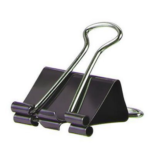 Metalowe klipsy biurowe, 12 cm
