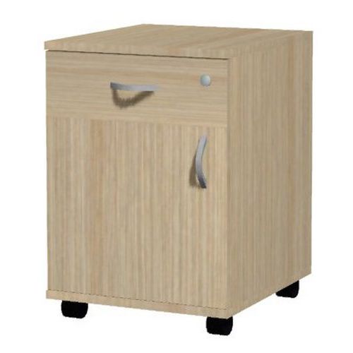 Kontenery mobilne Ergo, 61 x 43 x 54 cm, 1 szuflada + szafka wersja lewa Kontenery mobilne Ergo, 61 x 43 x 54 cm, 1 szuflada + szafka wersja lewa