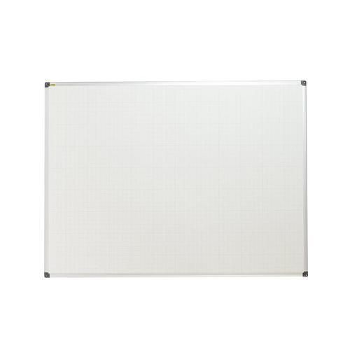 Biała tablica magnetyczna Bi-Office w kratkę Biała tablica magnetyczna Bi-Office w kratkę