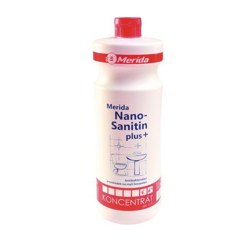 Środek czyszczący do łazienek Merida Nano Sanitin, 1 l, 4 szt.