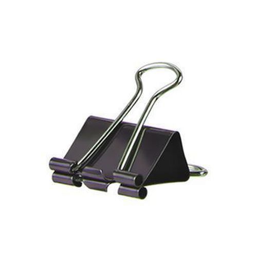 Metalowe klipsy biurowe, 12 cm