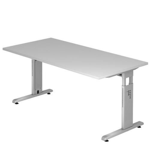 Stół biurowy Baron Minos, 160 x 80 x 65 - 85 cm, wersja prosta