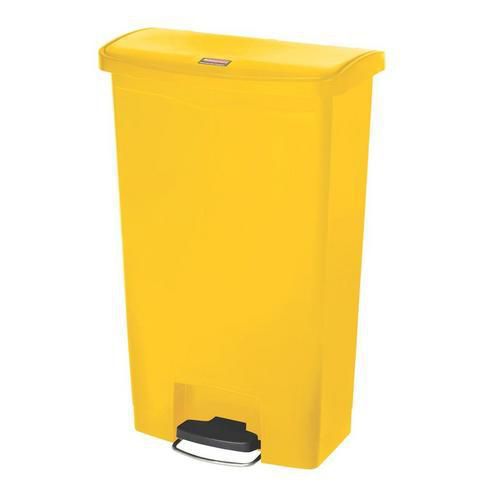 Plastikowe kosze na śmieci Rubbermaid Front Step, pojemność 68 l