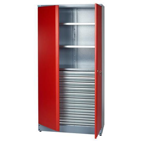 Szafa warsztatowa metalowa, 180 x 91 x 45 cm Szafa warsztatowa metalowa, 180 x 91 x 45 cm