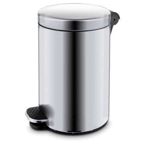 Metalowe kosze na śmieci Basic, pojemność 5 l