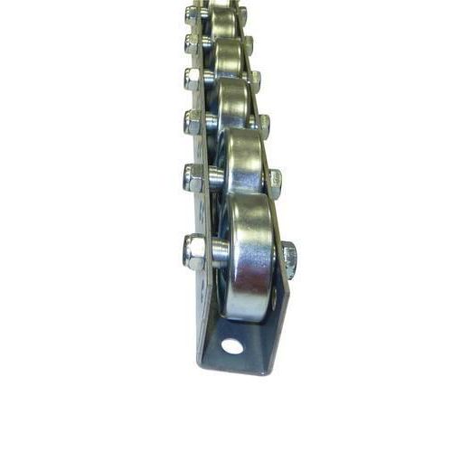 Uniwersalne listwy rolkowe, stal, szerokość 41 mm, rozstaw 50 - 125 mm