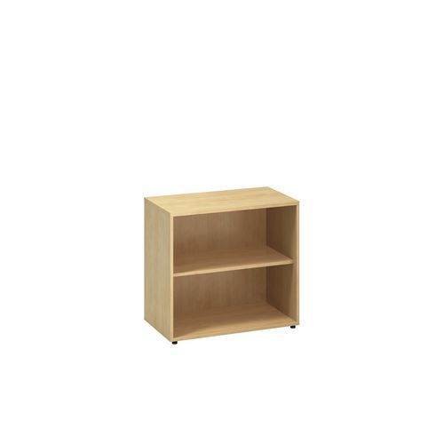 Szafki niskie szerokie Alfa 500, 74,2 x 80 x 45 cm, otwarte