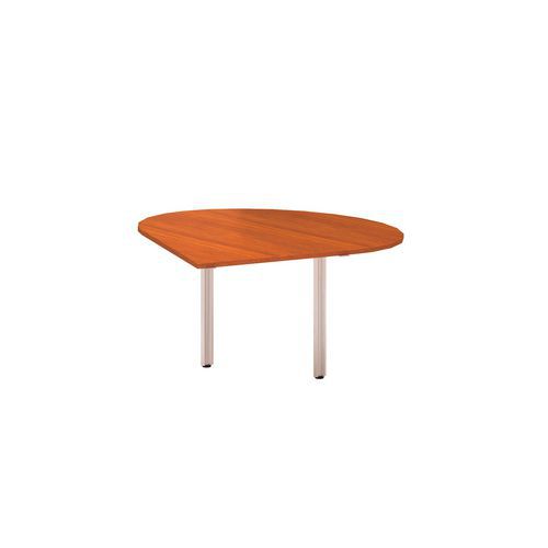 Dostawki do stołu Alfa 100, 120 x 120 x 73,5 cm, kropla, wersja lewa