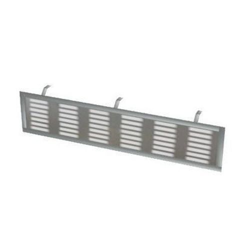 Perforowane metalowe płyty kryjące do biurek Gemi, długość 112,8 - 154,8 cm, proste