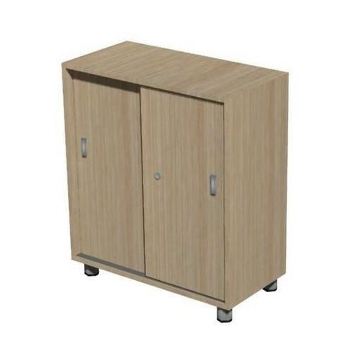 Szafki niskie, szerokie Set, 85 x 80 x 40 cm, z drzwiami przesuwnymi