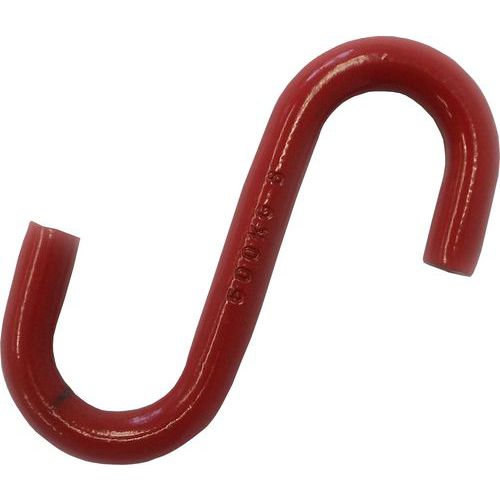 Haki w kształcie litery S o dużej wytrzymałości, nośność 200 - 5 000 kg, otwarte