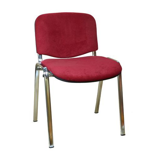 Krzesło konferencyjne ISO Velours Chrom