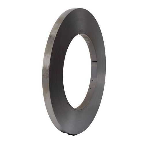 Stalowe taśmy spinające, 32 mm, grubość 0,8 mm Stalowe taśmy spinające, 32 mm, grubość 0,8 mm