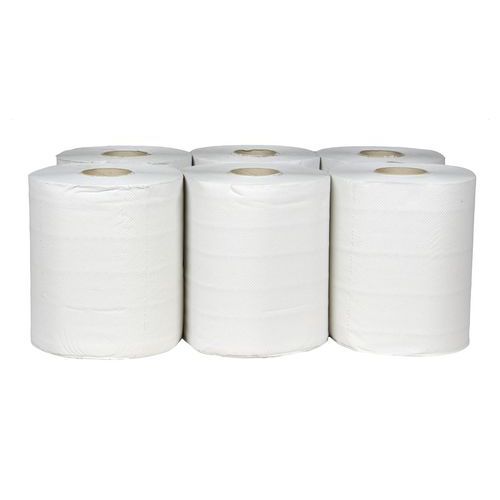 Ręczniki papierowe Maxi Rec 2-warstwowe, 120 m, białe, 6 szt.