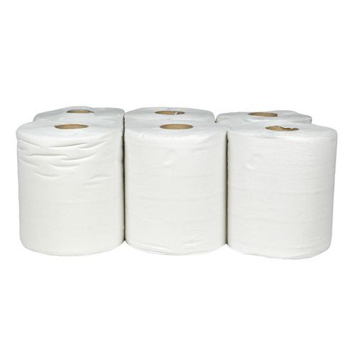 Ręczniki papierowe Maxi Cel 2-warstwowe, 120 m, białe, 6 szt.