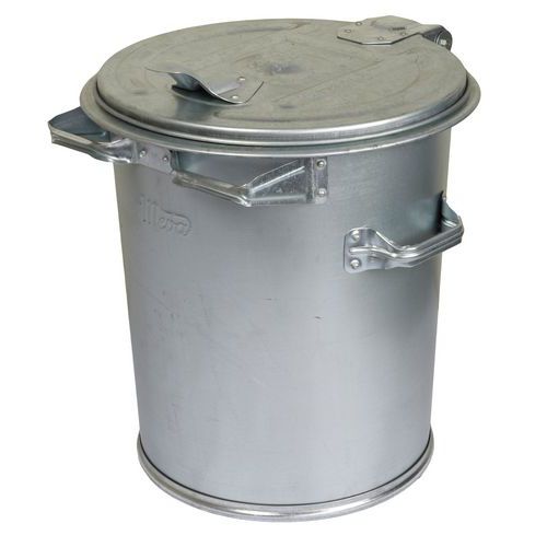 Metalowy pojemnik na odpady zewnętrzny, pojemność 70 l