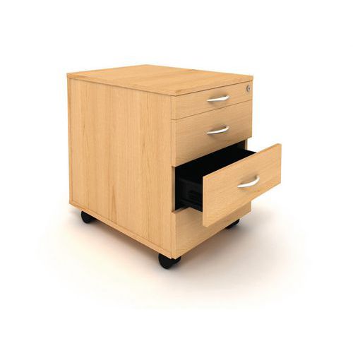 Kontenery mobilne Alfa 500, 60 x 44,3 x 60 cm