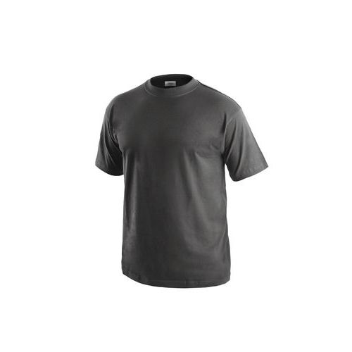 Męska koszulka z krótkim rękawem CXS, ciemnoszara