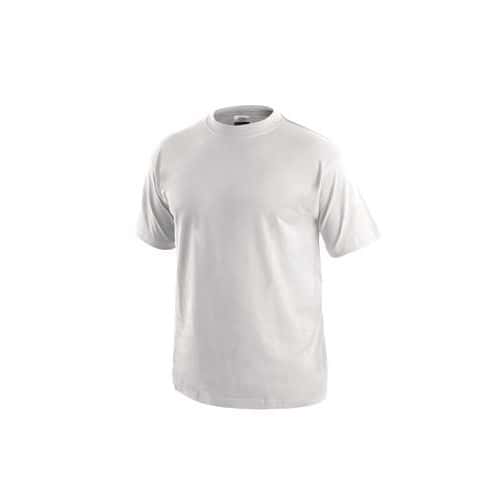 Męska koszulka z krótkim rękawem CXS, biała