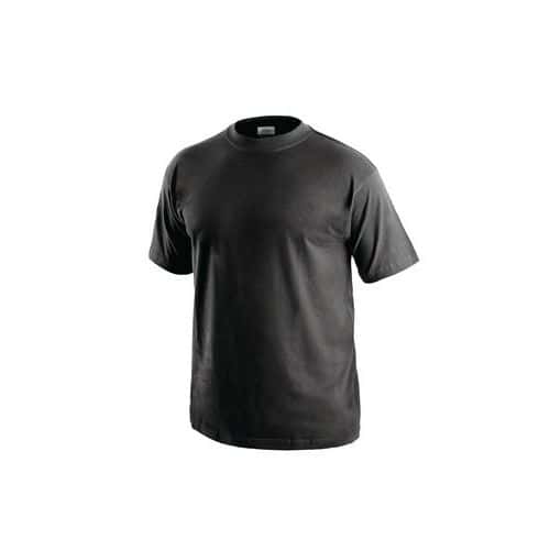 Męska koszulka z krótkim rękawem CXS, czarna