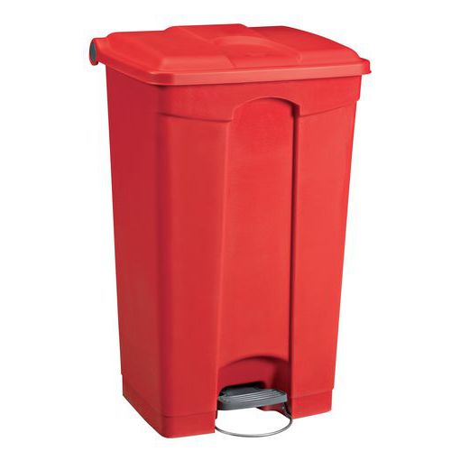 Plastikowe kosze na śmieci Manutan Expert, pojemność 90 l Plastikowe kosze na śmieci Manutan Expert, pojemność 90 l