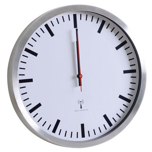 Zegar analogowy RS1, autonomiczny DCF, średnica 35,5 cm