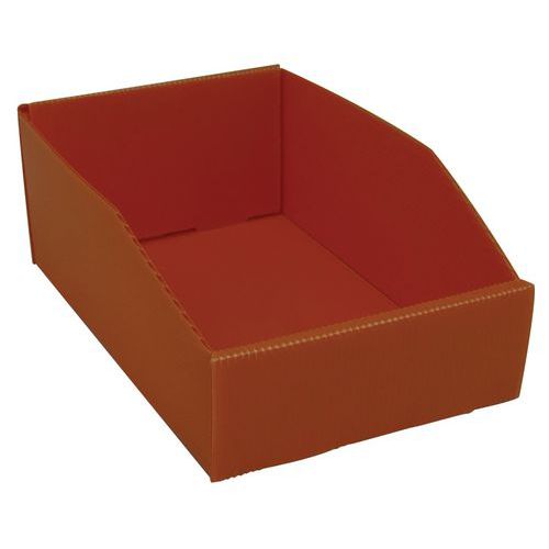 Pudła plastikowe kolorowe, 10,5 x 18 x 28 cm Pudła plastikowe kolorowe, 10,5 x 18 x 28 cm