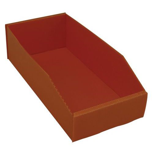 Pudła plastikowe kolorowe, 10,5 x 18 x 38 cm Pudła plastikowe kolorowe, 10,5 x 18 x 38 cm