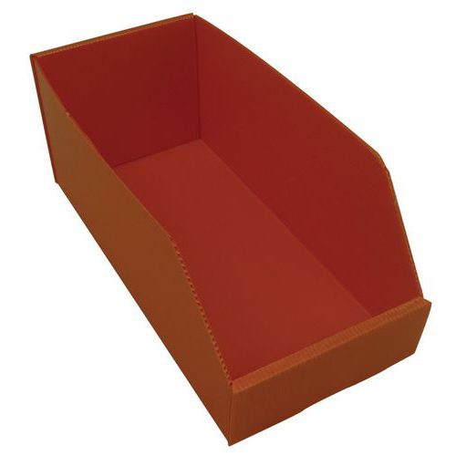 Pudła plastikowe kolorowe, 15,5 x 18 x 38 cm Pudła plastikowe kolorowe, 15,5 x 18 x 38 cm
