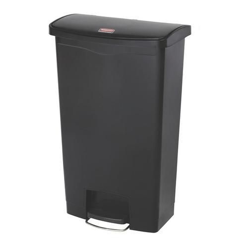 Plastikowe kosze na śmieci Rubbermaid Front Step, pojemność 68 l