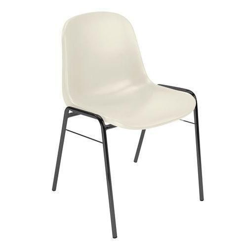 Plastikowe krzesło do jadalni Manutan Expert Chaise