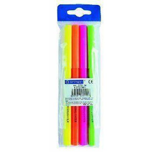 Zakreślacze Centropen 2532, 4 szt., miks kolorów Zakreślacze Centropen 2532, 4 szt., miks kolorów
