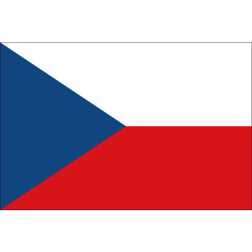 Mała flaga państwowa z uchem do zawieszenia, 16 x 11 cm