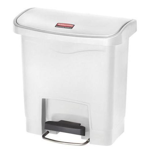 Plastikowe kosze na śmieci Rubbermaid Front Step, pojemność 15 l
