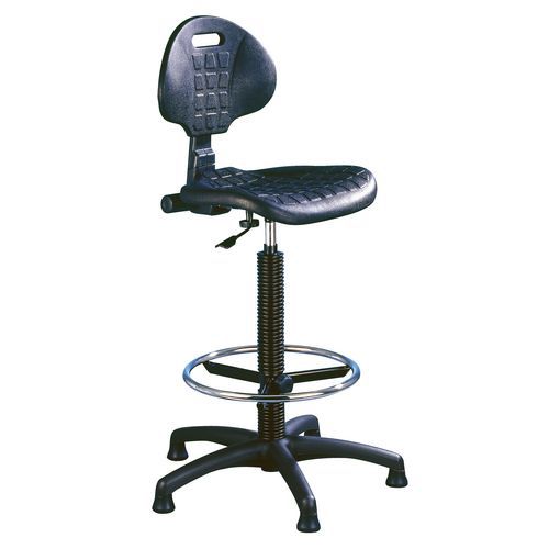 Krzesło robocze podwyższone Nelson PK ze ślizgami