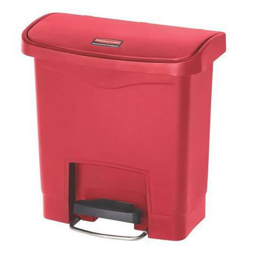 Plastikowe kosze na śmieci Rubbermaid Front Step, pojemność 15 l