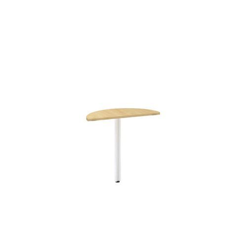 Dostawki do stołu Alfa 100, 80 x 35 x 73,5 cm, 1/2 okręgu
