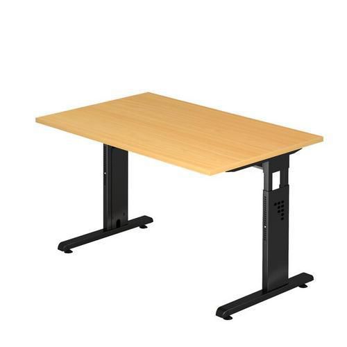Stół biurowy Baron Minos, 120 x 80 x 65 - 85 cm, wersja prosta
