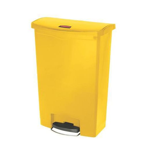 Plastikowe kosze na śmieci Rubbermaid Front Step, pojemność 90 l