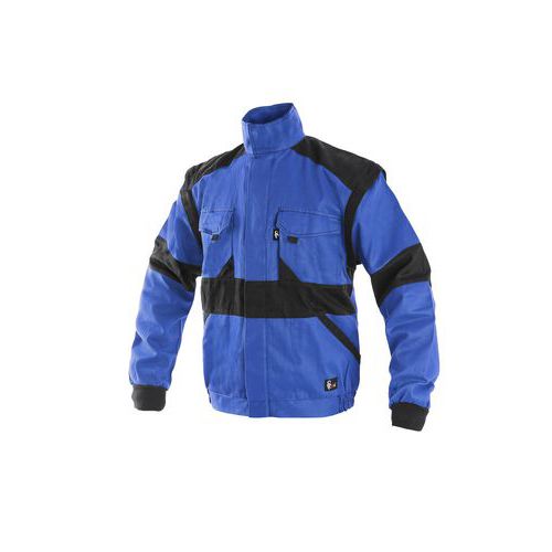 Męska zimowa bluza robocza CXS, niebieska/czarna