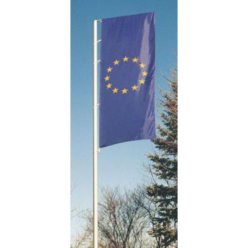 Aluminiowe maszty flagowe z ramieniem obrotowym i składaną stopą, 5–10 m