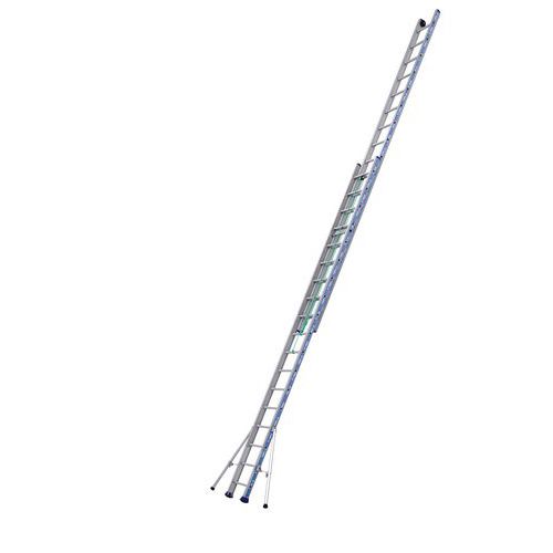 Drabiny aluminiowe wysuwane z liną Platinum 300 Tubesca-Comabi
