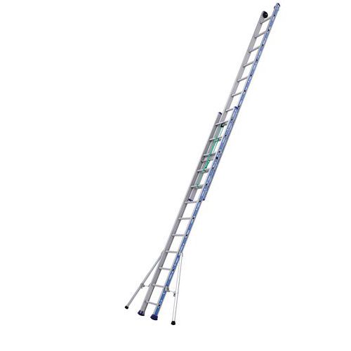 Drabiny aluminiowe wysuwane z liną Platinum 300 Tubesca-Comabi
