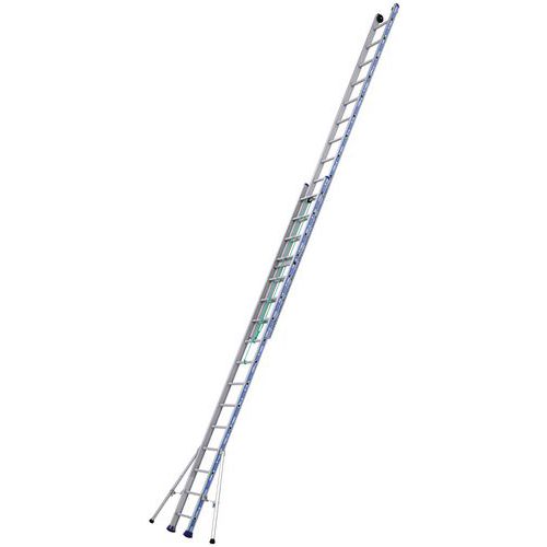 Drabiny aluminiowe wysuwane z liną Platinum 300 Tubesca-Comabi