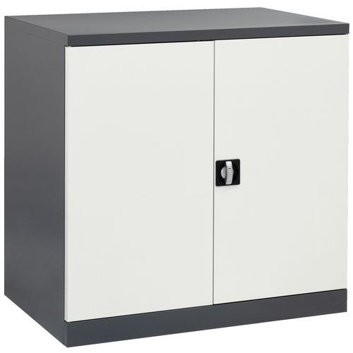 Metalowe szafy warsztatowe Sofame, szare/ciemnoszare Metalowe szafy warsztatowe Sofame, szare/ciemnoszare